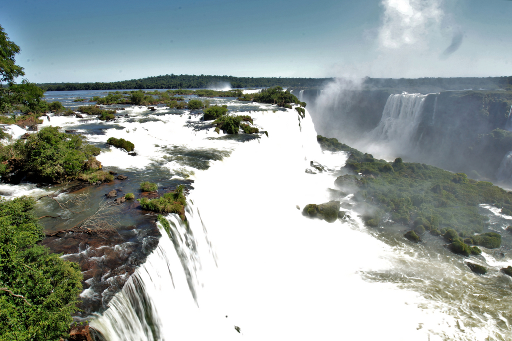 Iguazu mur d'eau